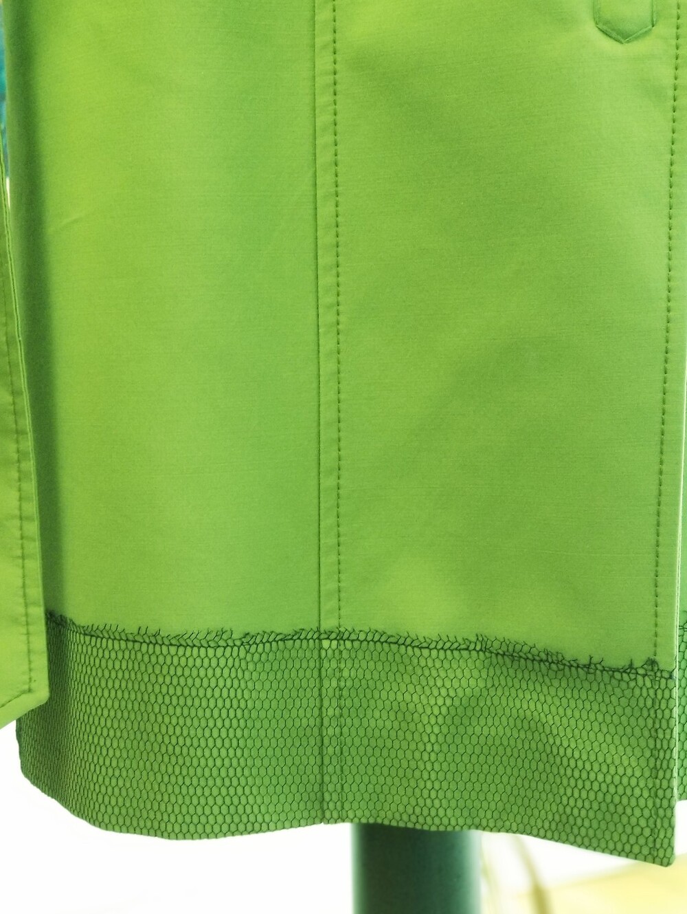 Alessandro Dell'Acqua  Green Trench Coat - Picture 6 of 16